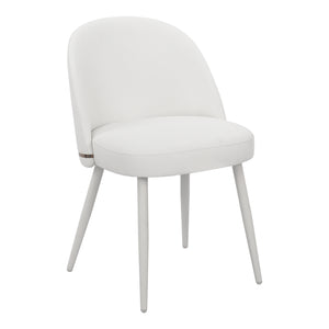 English Elm Hengming Elegant Pu Dining Chairs Set Of 2 With Metal Legs And Gold Accents For Modern Spaces W212P180123