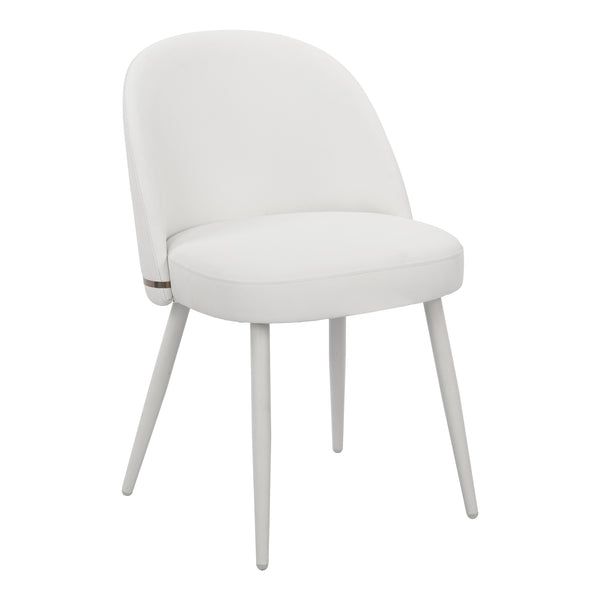 English Elm Hengming Elegant Pu Dining Chairs Set Of 2 With Metal Legs And Gold Accents For Modern Spaces W212P180123