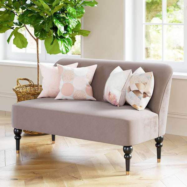 Bintulu Loveseat Taupe 109982 Zuo Modern