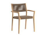 Kavala Stackable Dining Armchair - Set of 2 - Natural 111560  Sunpan