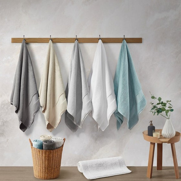 English Elm 100% Cotton Tufted Bath Rug Heavyweight Reversible Spa Cushion for Bathroom Floor B035P203231
