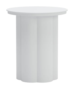 Kogur Side Table White 704021 Zuo Modern