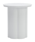 Kogur Side Table White 704021 Zuo Modern