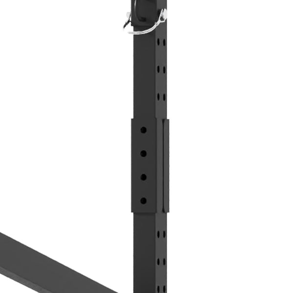 English Elm 80''h Freestanding Steel Kayak Storage Rack Holds 4 Vessels with Locking Caster Wheels T2398P305831