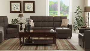 English Elm Primenest Stylish Convertible Chaise Lounge With Storage | Modern Upholstered Sleeper For Comfort B030P303537-GIGA