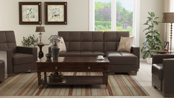 English Elm Primenest Stylish Convertible Chaise Lounge With Storage | Modern Upholstered Sleeper For Comfort B030P303537-GIGA