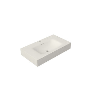 English Elm Stone Resin Seamless Vanity Basin Sculptural Sink for Modern Spa Bathrooms T3785P355776