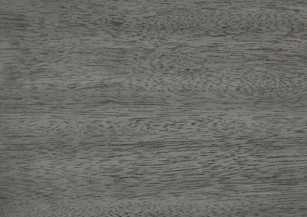 English Elm Gray Garretson Nightstand with 2 Drawers, Okume Veneer Gray Finish, Metal Bar Hardware, 24x15.5x27.5" B011P272289