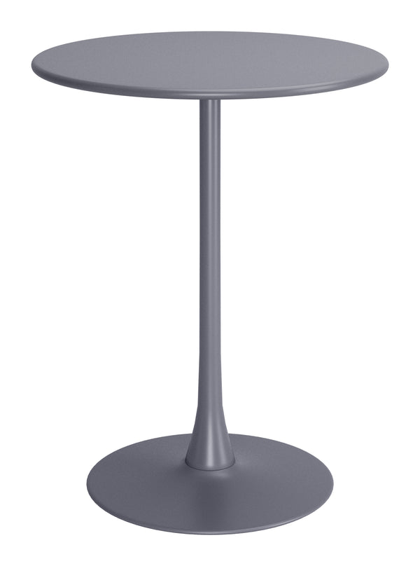 Soleil Bar Table Gray 704034 Zuo Modern