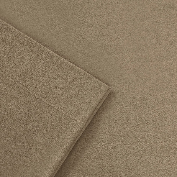 JLA Home Peak Performance - Anti-Pill microfleece Sheet Set with 3M Scotchgard Stain-Release, OEKO-TEX Soft Durable Comfort Mink SHET20-727