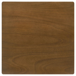 English Elm Rowland 5-Piece Dining Set with Honey Wood Table and Slat-Back Chairs, Black Leatherette Cushions Crafted for Casual Elegance Brown B062P353277