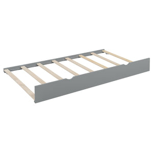 English Elm Extending Twin Daybed with Pull Out Trundle Solid Pine Wood Frame Guest Room N708P336535E