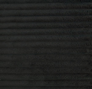 English Elm Black Corduroy Swivel Glider Recliner Chair - 360° Motion, Plush Cushioning, Sleek Black Upholstery B011P383307