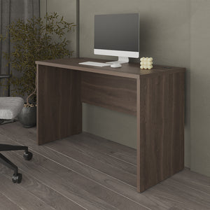 English Elm Roseland Beige Engineered Wood Desk for Small Spaces — Wide Minimalist Desktop, Durable Quality Build, Compact Workstation (52.8"x26") B092P269941
