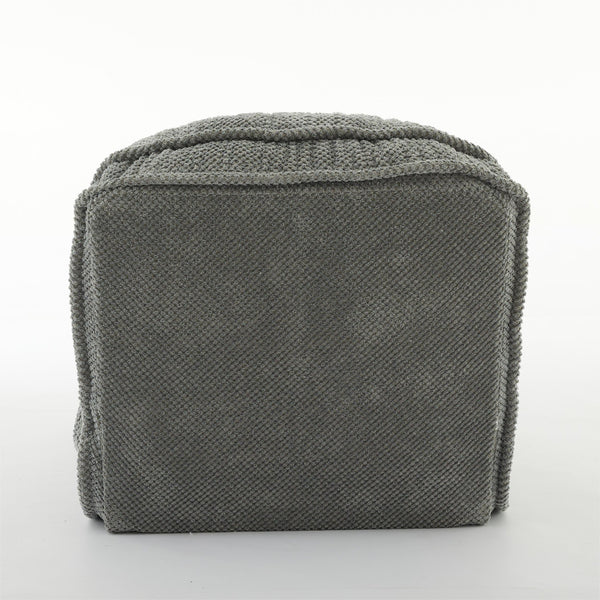 English Elm Human Dog Bed Lazy Sofa Couch 5-Position Adjustable Foldable Seat for Compact Living Spaces Gray W2108P193219