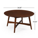 Christopher Knight Home® - Noble House - Behrens Mid-Century Modern Wood Coffee Table