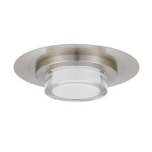 English Elm 12 Inch Square Integrated Led Flush Mount Dimmable Ceiling Light with Acrylic Diffuser Chrome B370P400756