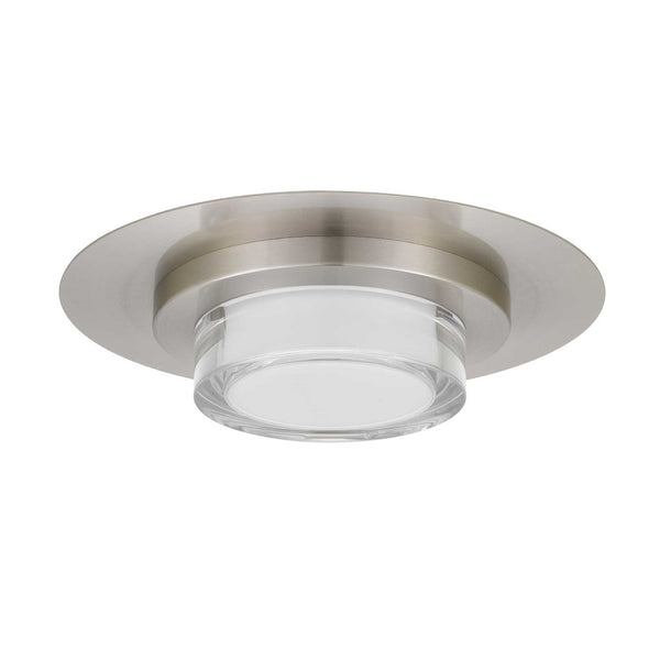 English Elm 12 Inch Square Integrated Led Flush Mount Dimmable Ceiling Light with Acrylic Diffuser Chrome B370P400756