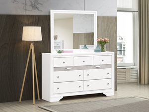 English Elm Madrid Contemporary Decorative Wall Mirror with Unique Shaped Frame, Laminate Wood Grain Finish, 37x46 inchesMadrid Contemporary Decorative Wall Mirror with Unique Shaped Frame, Laminate Wood Grain Finish, 37x46 inches White 3 L x 49 W x 39 H B078P286065