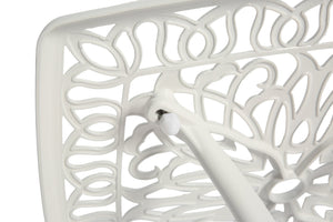 English Elm Bistro Set: Elegant 3-Piece Rustproof Cast Aluminum Patio Furniture For Outdoor Charm & Comfort W640P251291