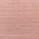 Unique Loom Braided Jute Dhaka Hand Braided Solid Rug Light Pink,  8' 0" x 8' 0"