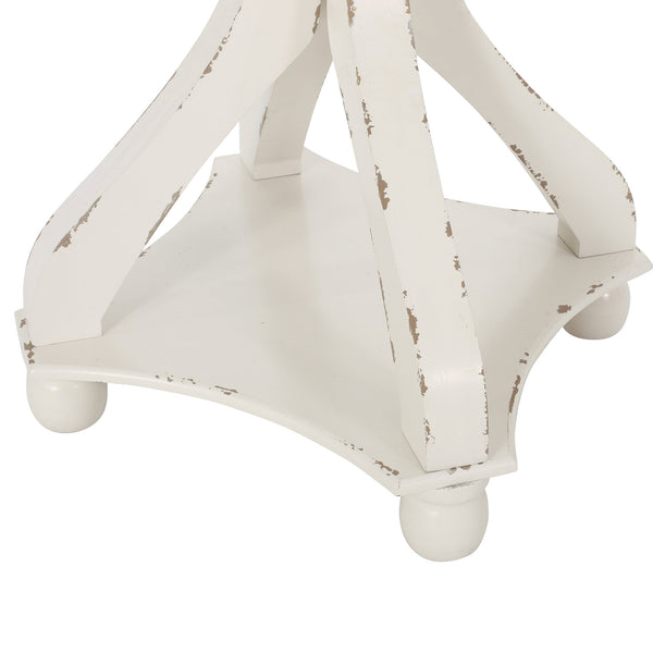 English Elm Christopher Knight Home® - End Table - French Country Charm With Lipped Round Top, Ideal Accent For Living Spaces & Entryways N771P239460Y