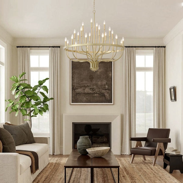 English Elm 39.3 Inch Wood Wagon Wheel Chandelier with Seeded Glass Shades 20-light Farmhouse W5008P464949