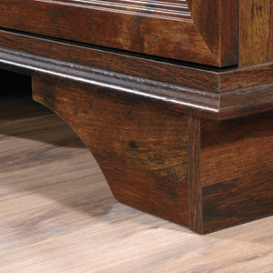 English Elm Storage Cabinet - Versatile Brown Finish With Adjustable Shelves For Stylish Organization In Any Room B356P402803-GIGA