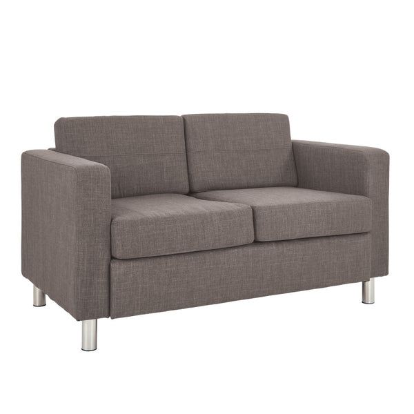OSP Home Furnishings Pacific LoveSeat Cement