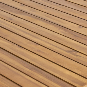 English Elm Christopher Knight Home® - Outdoor 7-Piece Acacia Dining Set With Cushions, Black Rope Accents For Stylish Patio Gatherings N773P210139B6_60388.00