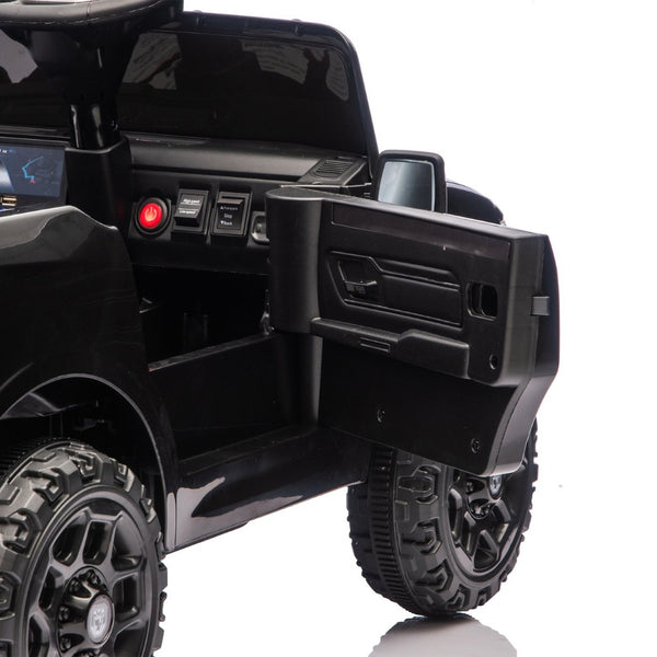 English Elm Licensed Dodge Ram 3500 12v Kids Ride on Truck with Parental Remote and Rear Suspension W1578P346247