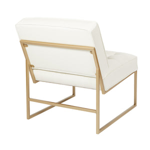 OSP Home Furnishings Anthony 26” Wide Chair  White