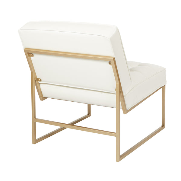 OSP Home Furnishings Anthony 26” Wide Chair  White