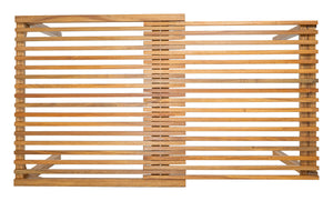 Zuo Modern Riviera Extendable Dining Table Natural – Solid Acacia Wood, Stylish Design For Indoor & Outdoor Use Natural Solid Acacia Wood 704154-zuo-modern