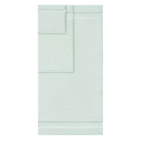 JLA Home Madison Park Signature - Cotton Luxurious 6-Piece Turkish Bath Towel Set 600 GSM Oversized Plush Dobby Border, OEKO-TEX Certified Seafoam MPS73-319