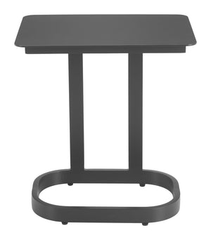 Zuo Modern Friss End Table - Modern Aluminum Design For Versatile Living Spaces, Perfect For Hospitality Use Black Aluminum 704067-zuo-modern