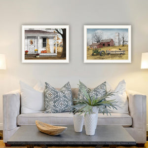 English Elm Trendy Decor 4u Autumn Harvest Two Panel Framed Art Set for Farmhouse Living Rooms B067P254082