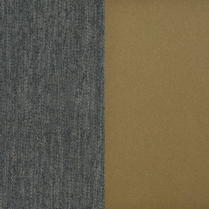 English Elm Renfroe Mid-Century Upholstered Counter Stool Set of 2 with Padded Seat, Open Back & Footrest DARK GREY B062P299973