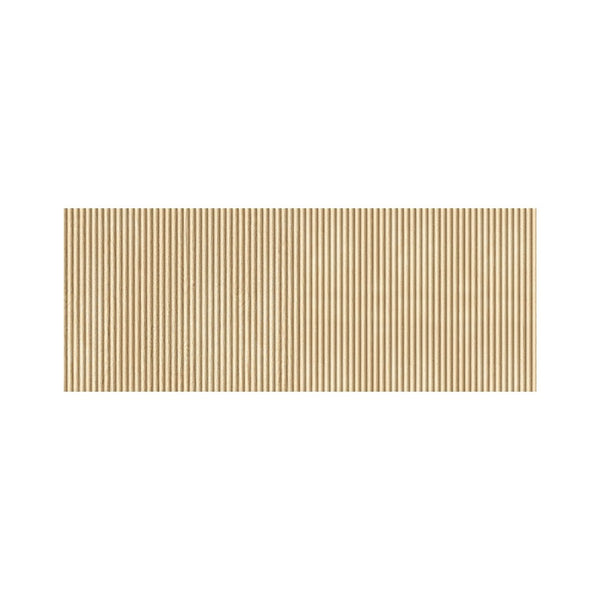 English Elm Modern Wavy Wall-mounted Queen Headboard with Organic Wood Grain Bohemian Bedroom Texture Oak W1820P407911