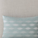 Harbor House Maya Bay Coastal Oblong Pillow HH30-1230A Blue