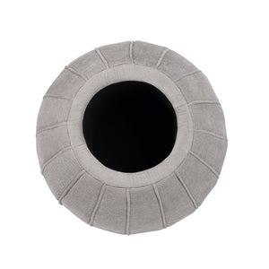 Crestview Collection Modern Chenille Ottoman With Hidden Storage - Stylish & Functional Accent For Your Living Room Space Tan Solid Wood Evfzr4340tau