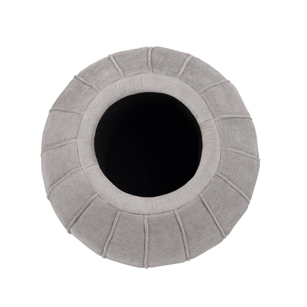 Crestview Collection Modern Chenille Ottoman With Hidden Storage - Stylish & Functional Accent For Your Living Room Space Tan Solid Wood Evfzr4340tau