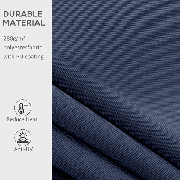 English Elm Outsunny 10' X 8' Retractable Awning - Stylish Uv & Water-Resistant Sunshade For Patios & Balconies W2225P174153-GIGA