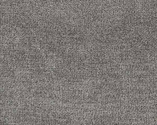 English Elm Capri Barrel Accent Chair in Gray Chenille with Pocket Coil Support and Throw Pillow B2749P413370