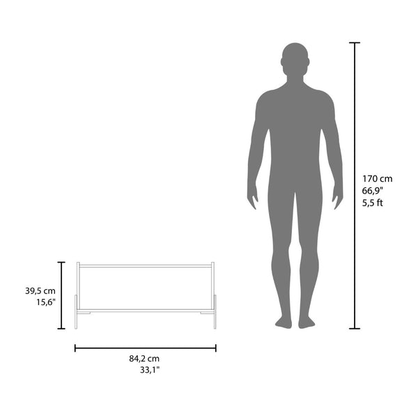 English Elm White Coffee Table With Concealed Storage, Modern Design For Effortless Organization In Any Space B062P252206-GIGA