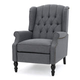 Christopher Knight Home® - Noble House - Walter Charcoal Fabric Recliner