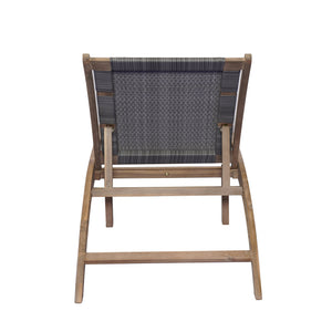 English Elm Christopher Knight Home® - BENFIELD Chaise Lounge Light Brown Acacia Wood Wicker Weather-Resistant Reclining Outdoor Seat 77" N776P294279G