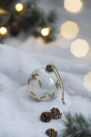 English Elm D3" Elegant Glass Christmas Ball Ornaments Set Of 12 – Perfect Holiday Decor For Trees & Events! W2078P247892