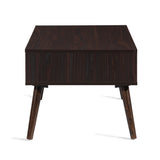 Christopher Knight Home® - Noble House - Noemi Mid Century Modern Walnut Finished Fiberboard Coffee Table