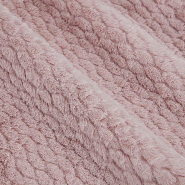 English Elm Oversized Chaise Lounge Chair with Plush Faux Fur Upholstery, Ergonomic Pocket-Spring Comfort, No Assembly Required Pink W2339P360533